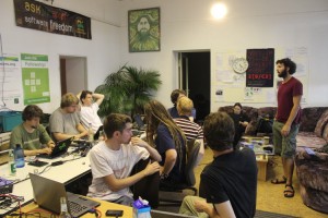 At the first F-Droid Workshop, Berlin